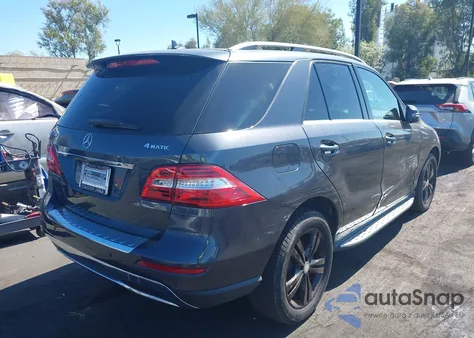 2013 Mercedes-Benz Ml 350 4Matic from USA, damaged, VIN 4JGDA5HBXDA200588